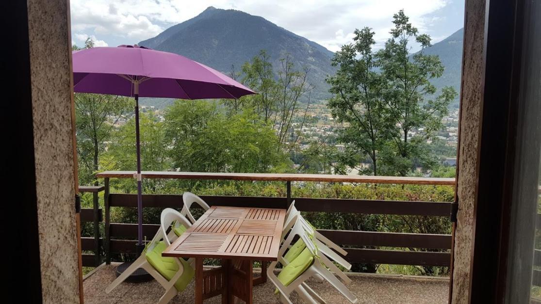 Studio Sympa Avec Terrasse , Maxi 4 Pers.Briancon Екстериор снимка