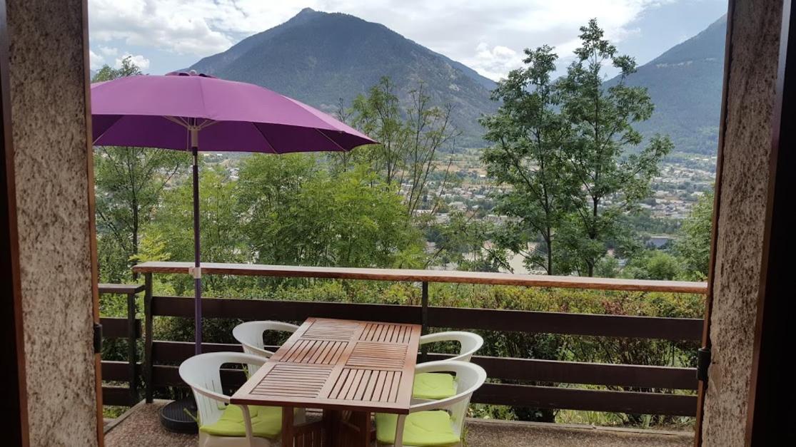 Studio Sympa Avec Terrasse , Maxi 4 Pers.Briancon Екстериор снимка