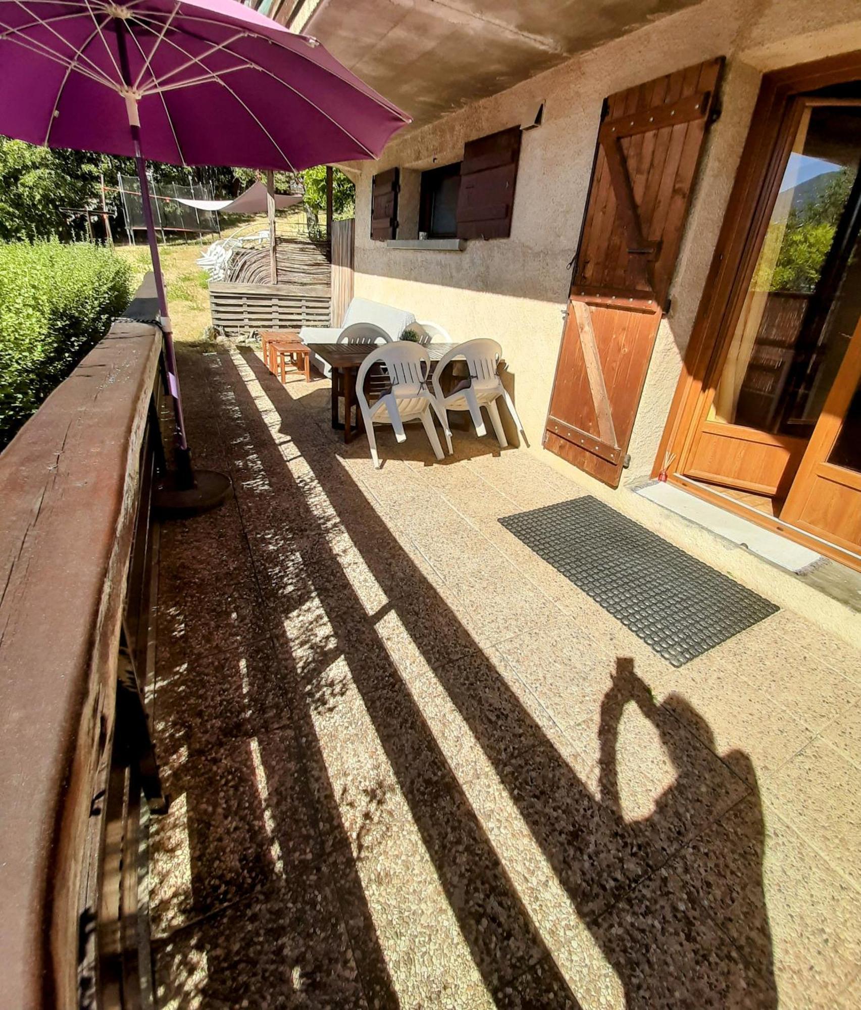 Studio Sympa Avec Terrasse , Maxi 4 Pers.Briancon Екстериор снимка