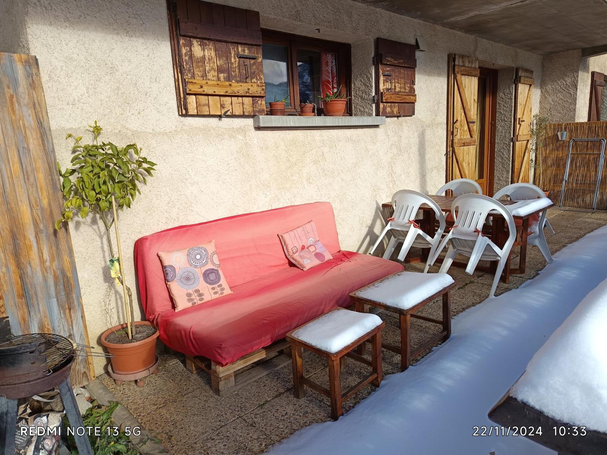 Studio Sympa Avec Terrasse , Maxi 4 Pers.Briancon Екстериор снимка